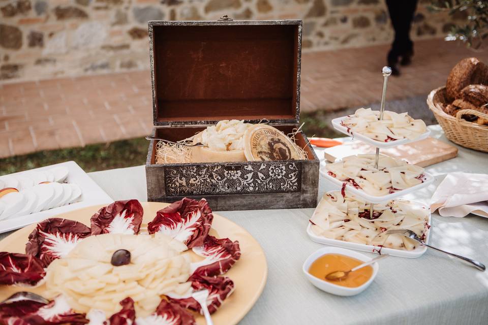 Buffet di antipasti