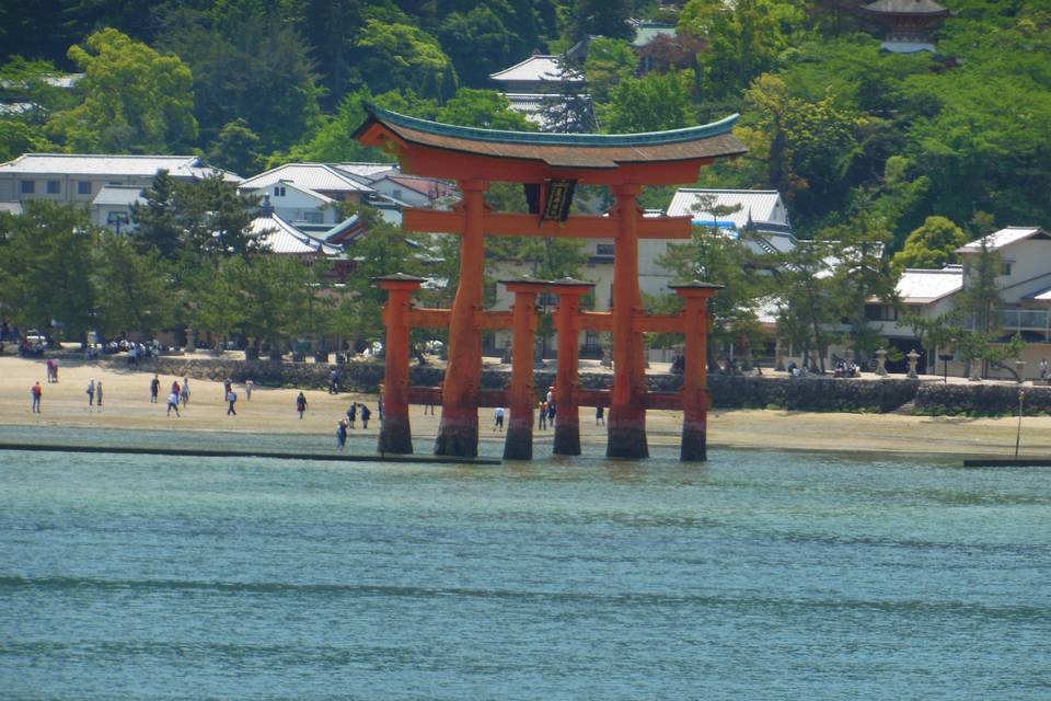 Miyajima - Torii nel mare