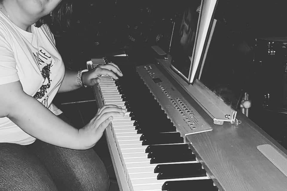 La pianista...