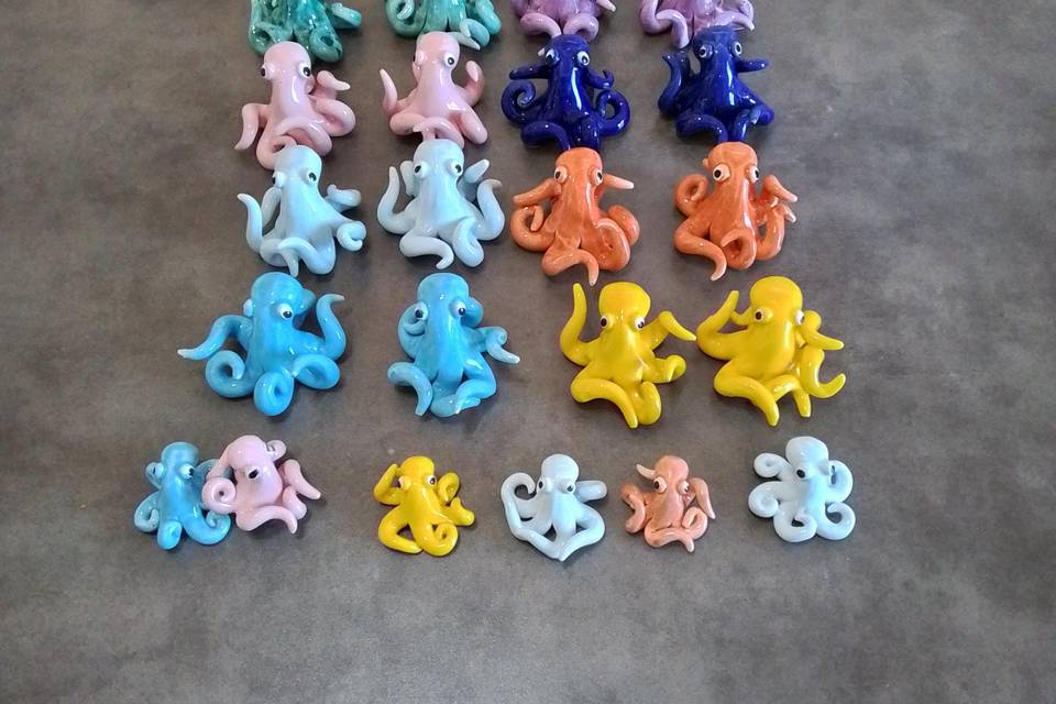 Polpi 10cm 6cm 4cm