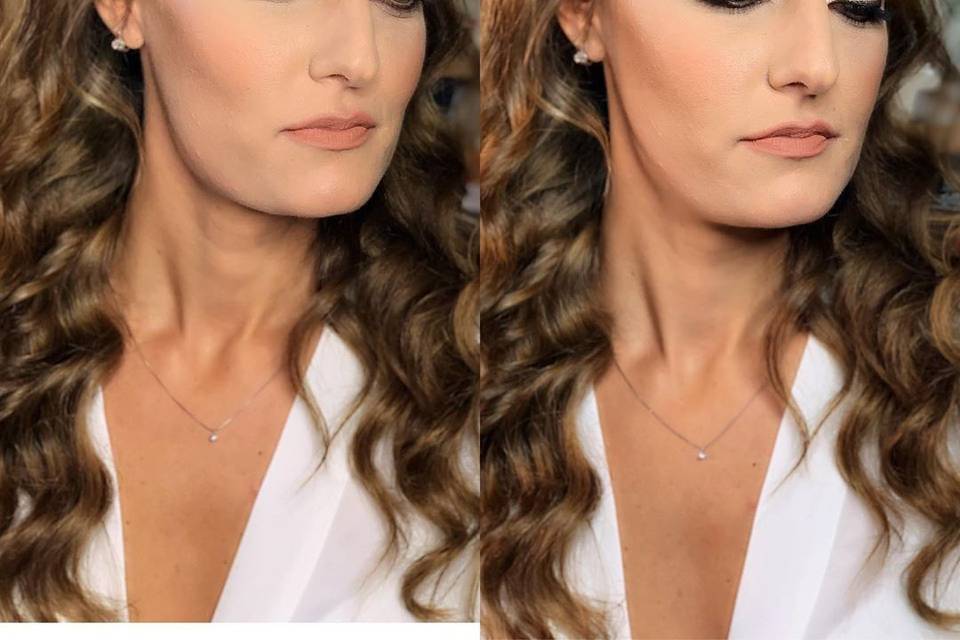 Makeup sposa gold