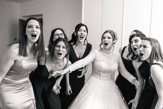 Amiche sposa bride umbria