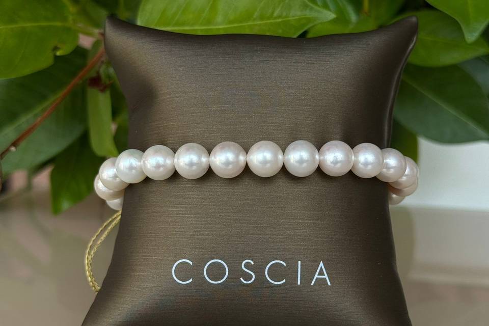 Bracciale Sposa Perle Coscia