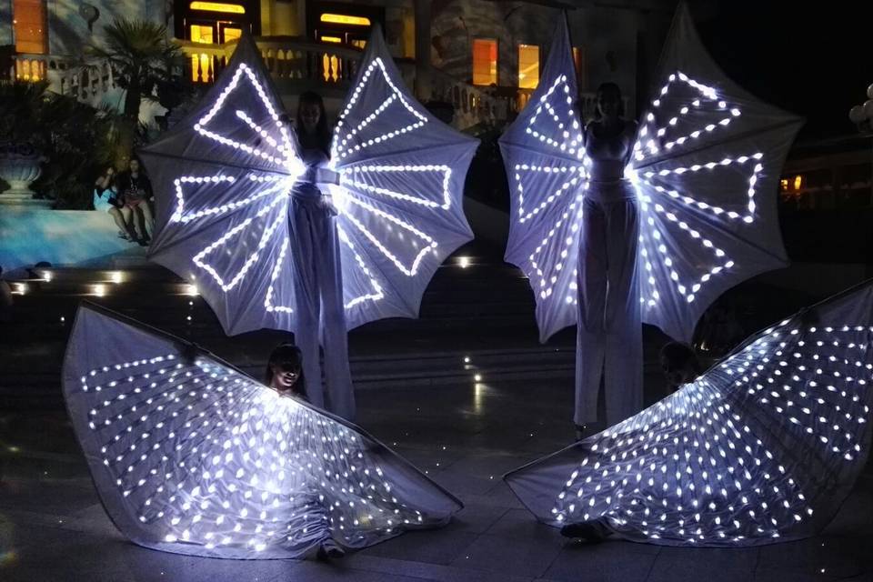 Farfalle luminose