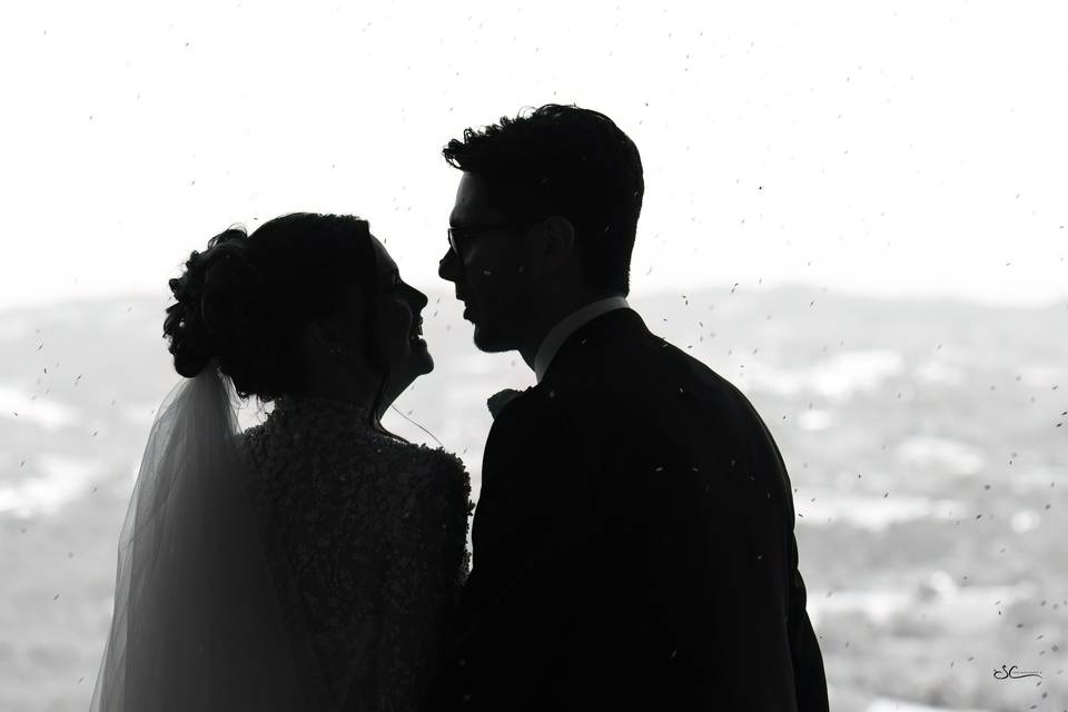 Profilo d'amore nella luce
