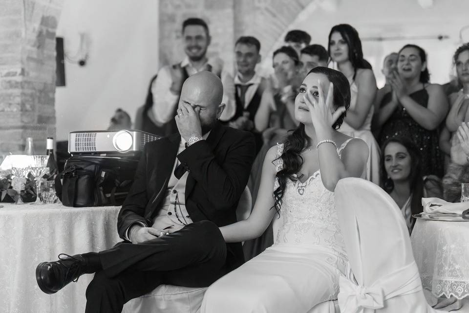 La sposa e gli amici