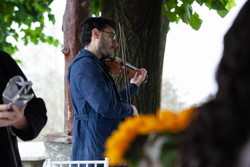 Violinista per cerimonie