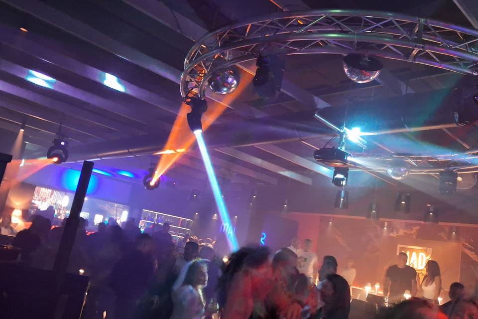 On the club