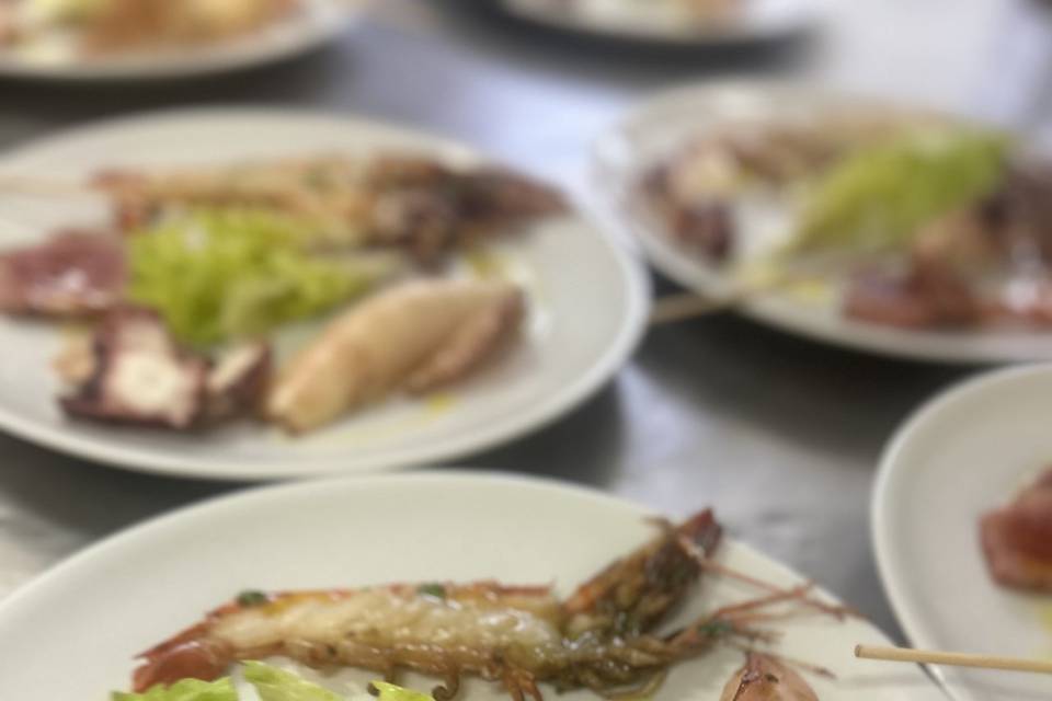 Brace di pesce