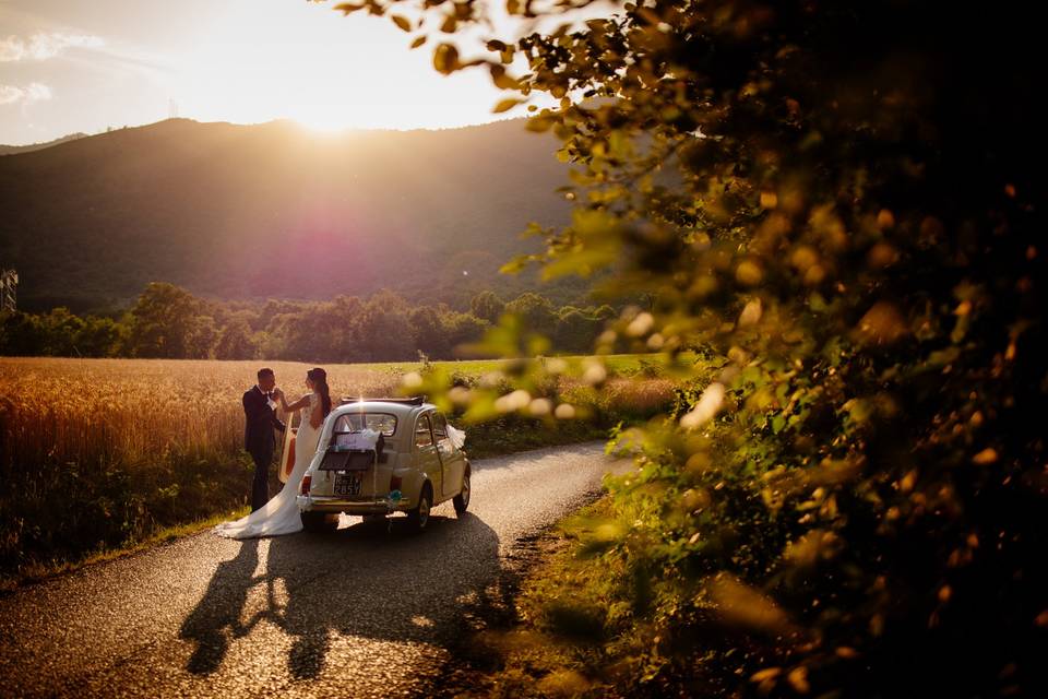 Matrimonio in 500 Fiat