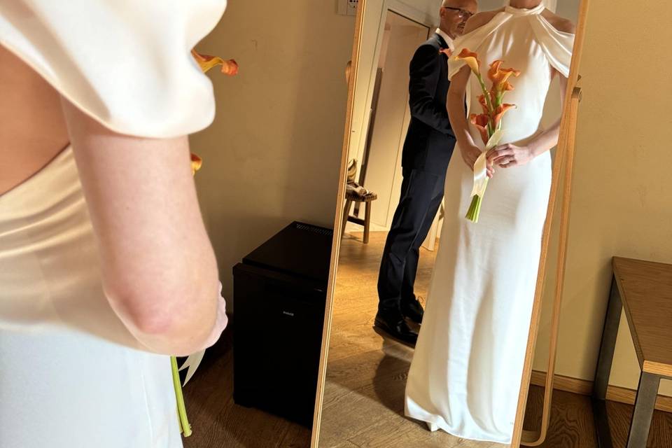 Sposa nelle camere location
