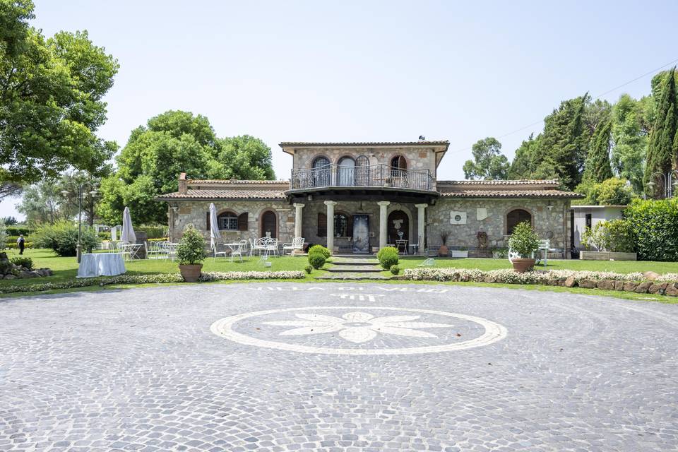 Fronte villa