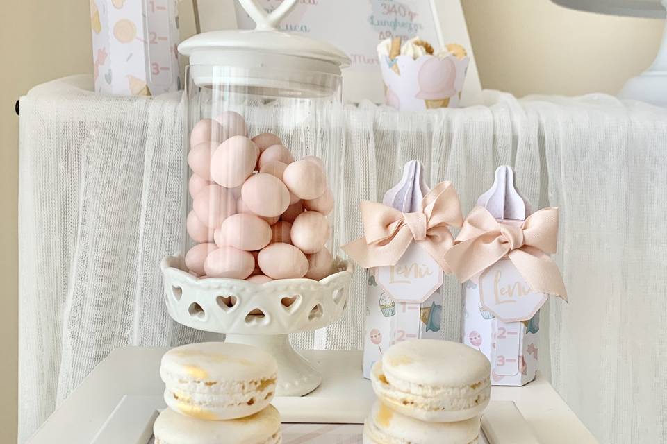 Dettagli per baby shower