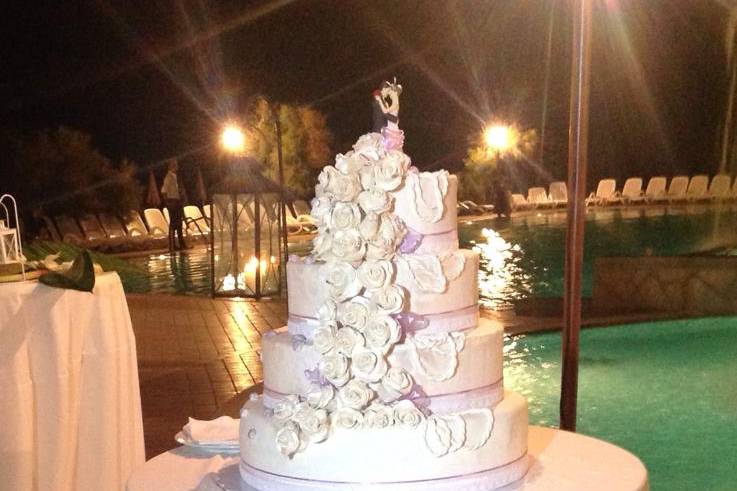Wedding cake piscina