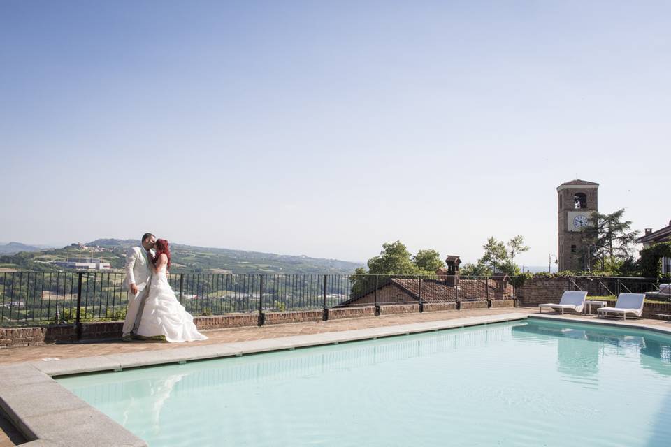 La piscina con vista