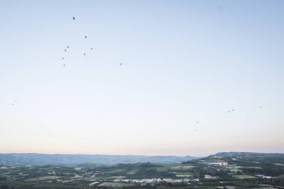 La vista panoramica