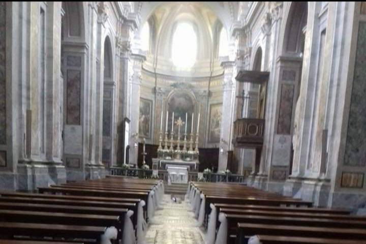 Allestimento chiesa