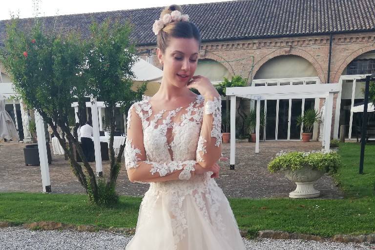 Abito sposa pesca