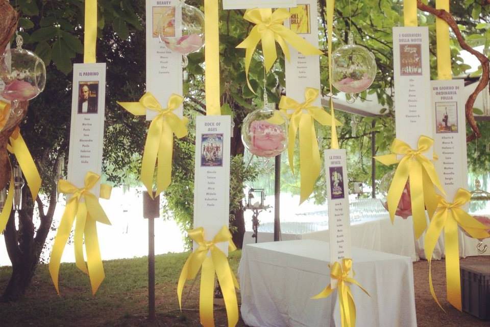 Violet & Yellow Wedding