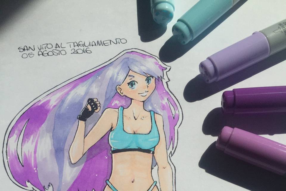 Sport con copic