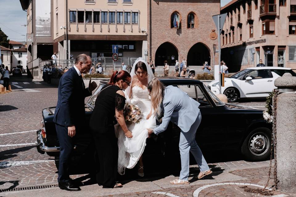 Wedding day in venice