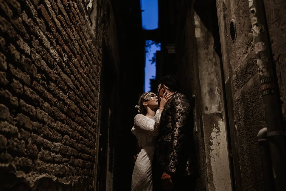 Wedding day in venice