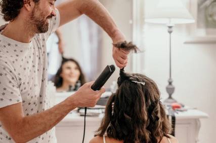 Preparativi acconciatura