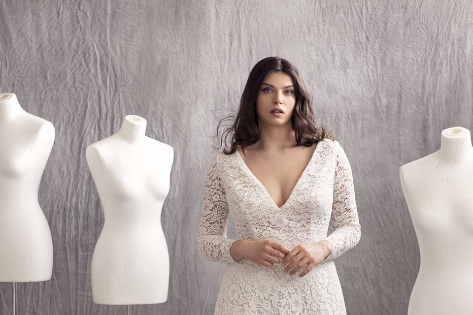 Abito da sposa curvy