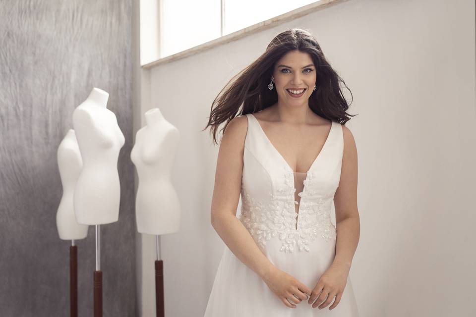 Abito sposa curvy