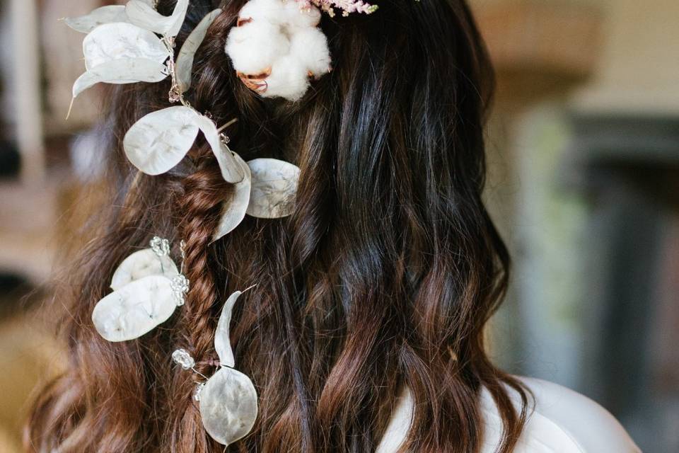 Capelli sciolti sposa