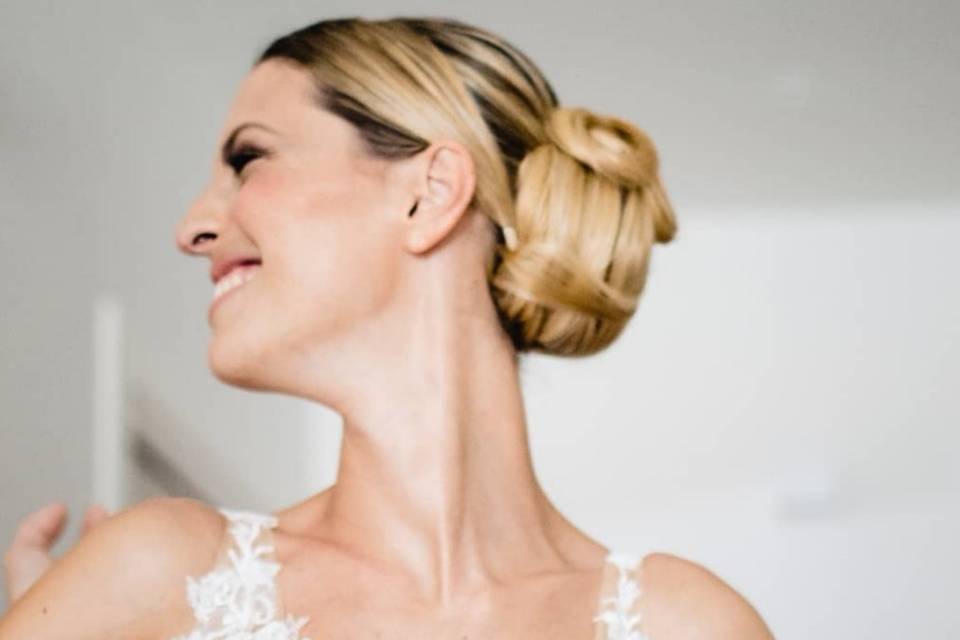 Chignon elegante - sposa