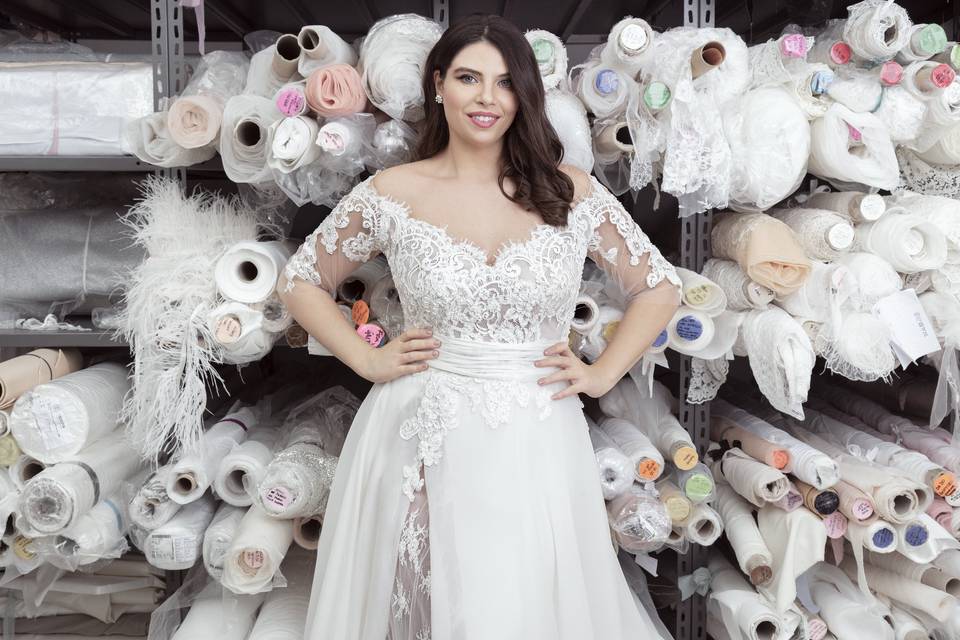 Sposa curvy senzataglia