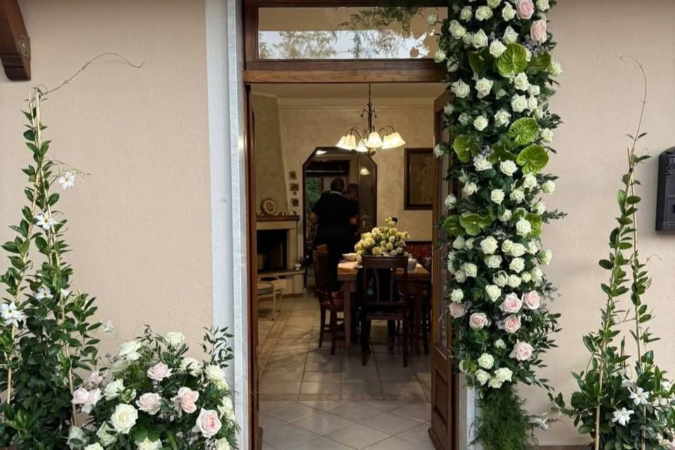 Uscita casa.sposo