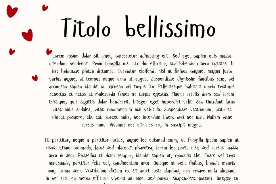 Layout esempio 2