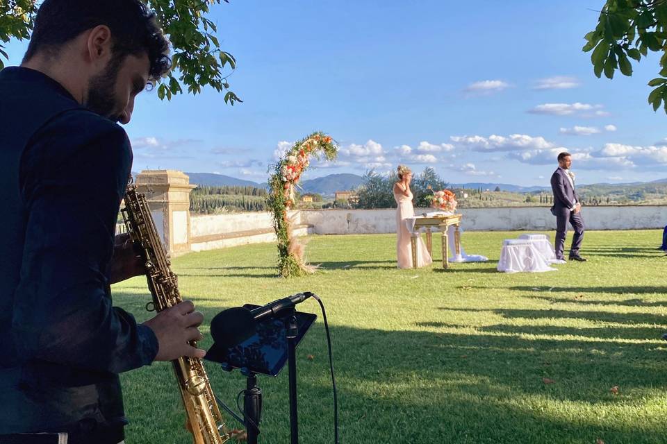 Sax solo for ceremony