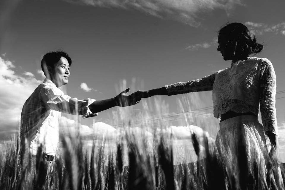 Engagement Val d'orcia