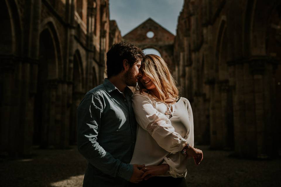 Engagement Val d'orcia