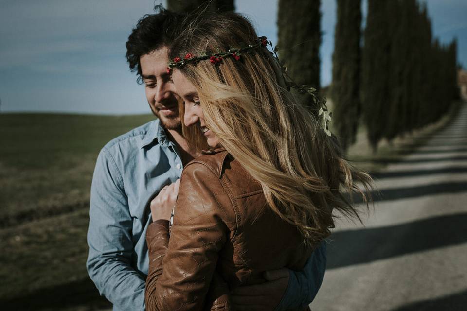 Engagement Val d'orcia