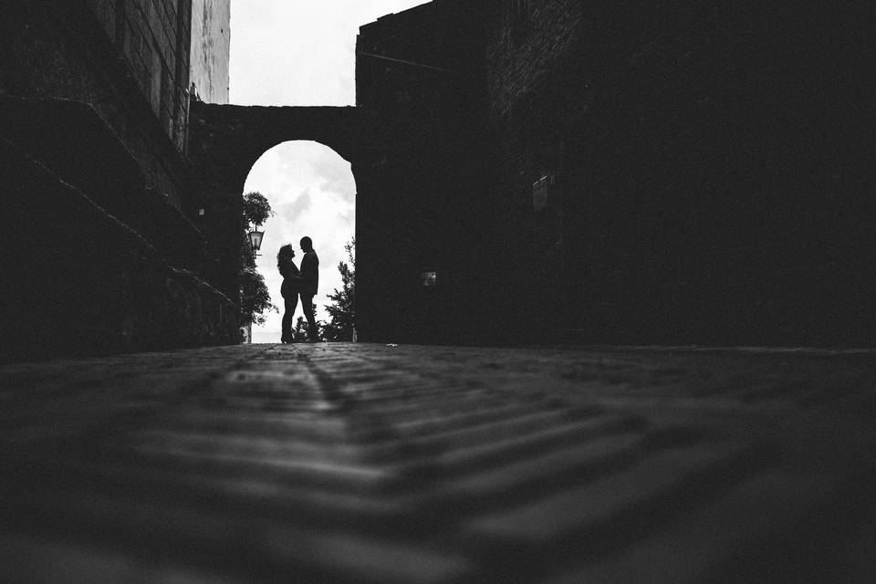 Engagement Val d'orcia