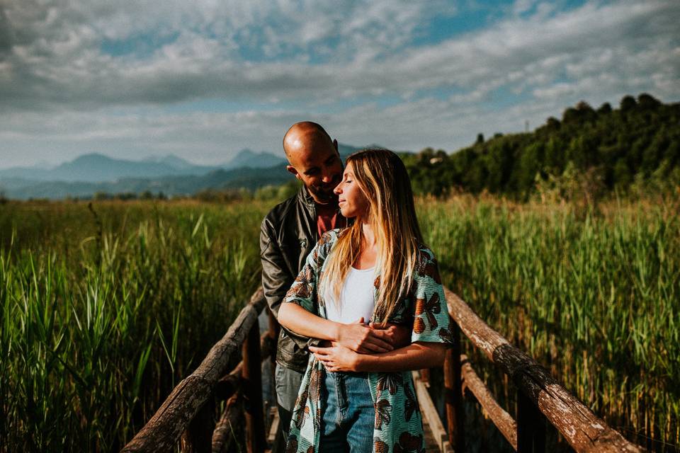 Engagement a Massaciuccoli