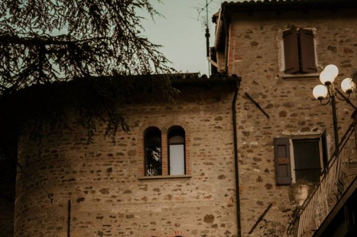 La villa al crepuscolo