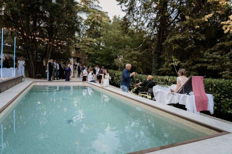 Cocktail a bordo piscina