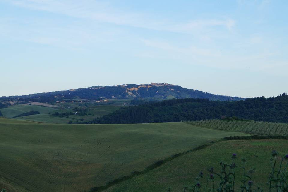 Vista su Volterra