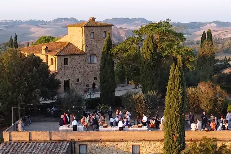 Buffet terrazza