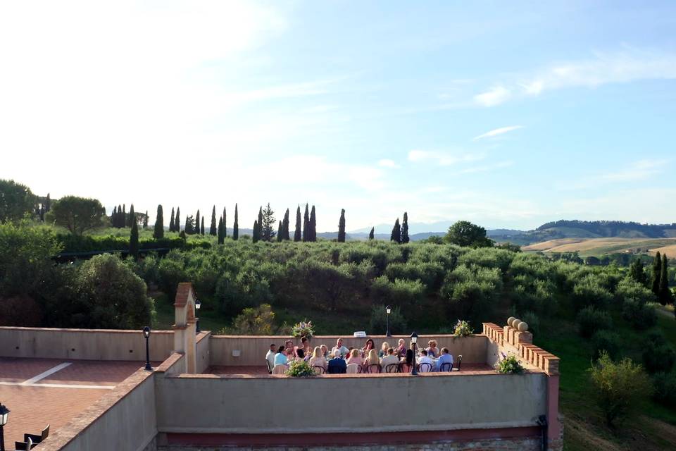 Cena terrazza nuova