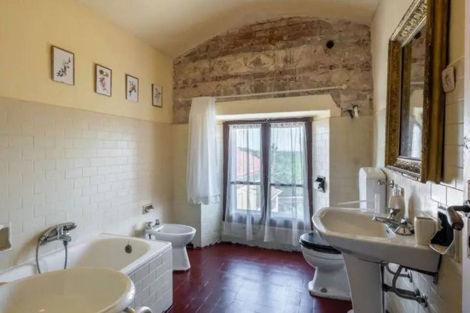 Il bagno del piano secondo.