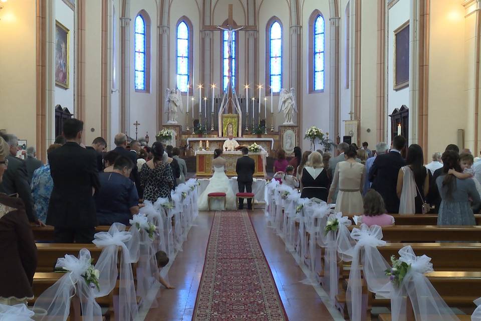 Cerimonia in chiesa