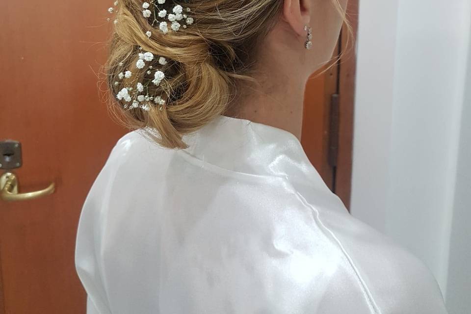 Chignon romantico