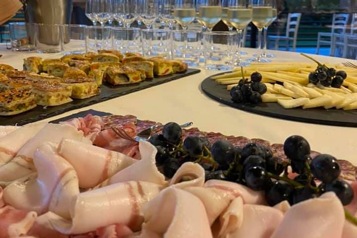 Buffet all'aperto