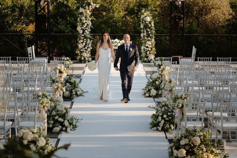 Il rito in Terrazza dei Limoni